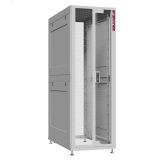 Шкаф серверный 48U 800х1070 передняя дверь: двустворчатая перфорированная IP20. задняя дверь: без. боковые панели: глухой металл. цвет: серый RAL7035  NS 8148.7401 SYSMATRIX