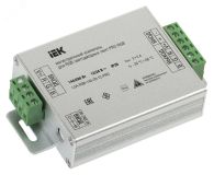 Магистральный усилитель PRO RGB 3 канала 12В, 4А, 144Вт IEK LSA-RGB-144-20-12-PRO IEK