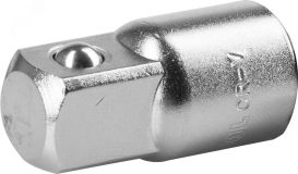Адаптер ''INDUSTRIE QUALITAT'' увеличивающий для торцовых головок, 3/8''F x 1/2''M 27841_z01 KRAFTOOL