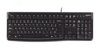 Клавиатура черная K120, USB, черная 920-002583 Logitech