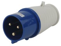 Вилка переносная 023 2Р+РЕ 32А 220В IP44 (10/120/1440) V-32-2P-PE-IP44 Б0032852 ЭРА