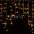 Гирлянда Айсикл Бахрома светодиодный, 5,6 х 0,9 м, белый провод каучук, 230 В, диоды тёплый белый, 240 LED 255-286 Neon-Night
