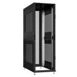 Шкаф серверный 42U 800х1200 передняя дверь: без. задняя дверь: одностворчатая перфорированная IP20. боковые панели: перфорированные. цвет: черный RAL9005  NS 8242.9032 SYSMATRIX