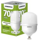 Лампа светодиодная HP 70Вт 230В 4000К E27-E40 GENERICA LL-HP-70-230-40-E27-E40-G IEK