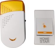 Звонок электрический HS-0101 беспроводной 103606 HomeStar