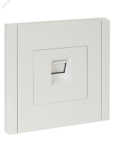 FORTE&PIANO Розетка компьютерная RJ45 кат.5E FP232 белый IEK FP-K10-1-K01 IEK