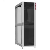 Шкаф серверный 45U 800х1070 передняя дверь: стекло IP41. задняя дверь: одностворчатая глухой металл IP51. боковые панели: без. цвет: серый RAL7035  NS 8145.7120 SYSMATRIX