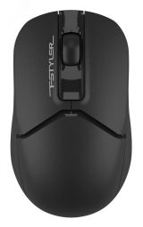 Мышь беспроводная Fstyler FG12S, оптическая, USB, 1200dpi, 3 кнопки, бесшумные кнопки,черный 1454153 A4Tech