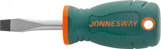 Отвертка стержневая шлицевая ANTI-SLIP GRIP, SL6.5х38 мм 046375 Jonnesway