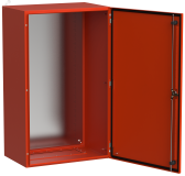 Корпус металлический ЩМП-100.60.30 TITAN 5 УХЛ1 IP66 RAL3020 красный TI5-13-N-100-060-030-66 IEK