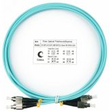 Шнур оптический duplex 2м FC-FC 50/125 мм OM3 LSZH 7562c Cabeus