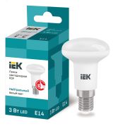 Лампа светодиодная R39 рефлектор 3Вт 230В 4000К E14 IEK LLE-R39-3-230-40-E14 IEK