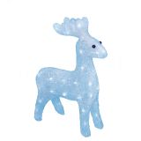 Фигура светодиодная Олень 40 светодиодов 37*11*39 см белый IP20 ULD-M3739-040/STA WHITE IP20 DEER 07953 Uniel