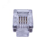 Коннекторы 4P4C (Телефонные разъемы) (RJ-11) Уп. 100шт. 10-0229 SUPRLAN