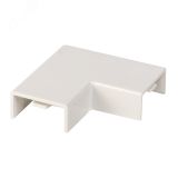 Поворот 90 градусов (20х10) (4 шт) Plast PROxima белый abw-20-10x4 EKF