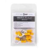 Наконечник кабельный кольцевой изолированный НКИ 6.0-10 (10 шт) 75338 КВТ