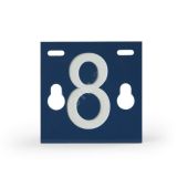Табличка номера фидера ''8'', 65х60х1.5 мм PEM241.8 ENSTO/ЭНЕРВИК