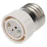 Переходник цокольный E27-GU5.3 белый 11-8857 REXANT