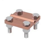Соединитель пруток - полоса 57х57 мм медь NG3102CU DKC