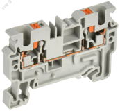 Колодка клеммная CP 4мм2 серая IEK YCT20-00-K03-004 IEK