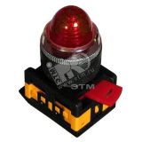 Лампа AL-22 сигнальная красная с подсветкой неон 240В BLS20-AL-K04 IEK