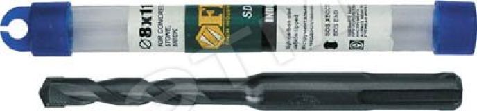 Бур по бетону SDS PLUS (синий корпус) 6x160 мм 33213 FIT
