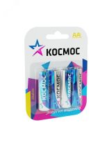 Батарейка  LR6 (AA) 1.5V Alkaline 4BL CLASSIC KOCLR64BL_CLASSIC Космос