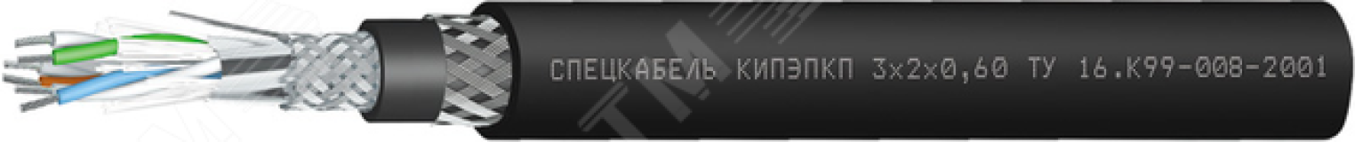 Кабель КИПЭПКП 4х2х0.60 628 Спецкабель