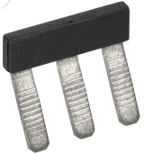 Перемычка гребенчатая для колодки клеммной CTS 10мм2 3PIN IEK YCT10-00-K03-010-EC-3P IEK