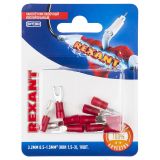 Наконечник вилочный изолир 3.2 мм 0.5-1.5 (НВи 1.5-3 НВи 1,25-3),  10 шт, REXANT 06-0402-A REXANT