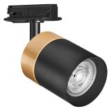 Светильник трековый LEDVANCE TRACKLIGHT SPOT CYLINDER GD BK GU10 4058075756700 LEDVANCE