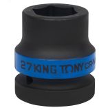 Головка торцевая ударная шестигранная 1', 27 мм 853527M King Tony