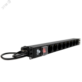 Блок розеток 19 PDU 8 розеток. 16 A. выключатель. шнур 1.8 м PD 19.08SCH-IS-1.16-1.8.2 SYSMATRIX
