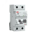 Автомат дифференциальный DVA-6 1P+N 40А (C) 100мА (AC) 6кА AVERES rcbo6-1pn-40C-100-ac-av EKF