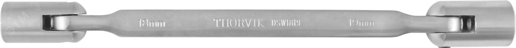 Ключ гаечный карданный, 18х19 мм 053554 Thorvik