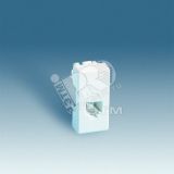 Розетка телефонная RJ-11 узкая, S27, белый 27480-34 Simon