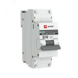 Автоматический выключатель ВА 47-100 1P 10А (D) 10kA PROxima mcb47100-1-10D-pro EKF