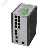 Коммутатор промышленный L3 8 портов 10/100/1000 Мб/с, 2хRJ-45, 20-70V DC 1000673684 ELTEX