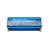 Шина на DIN-рейку в корпусе (кросс-модуль) 2х15, REXANT 11-2302-15 REXANT
