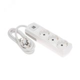 Удлинитель PREMIUM 3 гнезда, 1,5 м, 3х1,5 мм2, с/з, 2 USB, белый 13-4109 REXANT