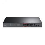 Коммутатор неуправляемый PoE 18 портов, 16хPoE 10/100 Мб/с, 2хRJ45/SFP+, 250 Вт 1000524275 TP-Link