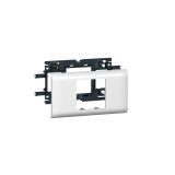 Mosaic Суппорт/рамка на 2 модуля DLP на крышку 65 мм 010952 Legrand