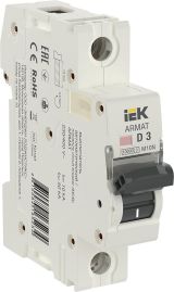 ARMAT Выключатель автоматический однополюсный D 3А M10N AR-M10N-1-D003 IEK