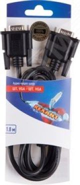 Кабель шт VGA - шт VGA 1.8М с ферритами, 445749, REXANT 06-3120 REXANT