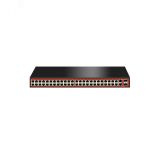 Коммутатор неуправляемый PoE 50 портов, 48хPoE 10/100 Мб/с, 2хRJ45/SFP, 300 Вт WI-PS150GFV Wi-Tek
