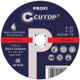 Профессиональный диск отрезной по металлу Т41-300 х 3.2 х 32 мм, Cutop Profi 39993т CUTOP