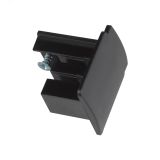 Заглушка торцевая для шинопровода чёрная UFB-C41  BLACK 1POLYBAG 09732       Uniel