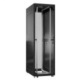 Шкаф серверный 42U 800х1200 передняя дверь: без. задняя дверь: двустворчатая глухой металл IP51. боковые панели: глухой металл. цвет: черный RAL9005  EX 8242.9051 SYSMATRIX