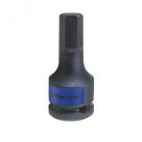 Насадка (бита) ударная торцевая 3/4', HEX, 22 мм, L = 87 мм 601522M King Tony