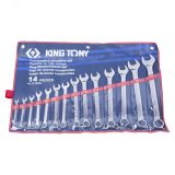 Набор комбинированных ключей, 5/16'-1-1/4', 14 предметов 1214SR King Tony